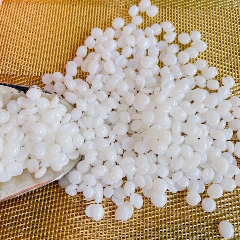 100g [Sáp cao cấp siêu bám lông Coconut &amp; Trong suốt] Sáp wax lông nóng Hard wax Beans