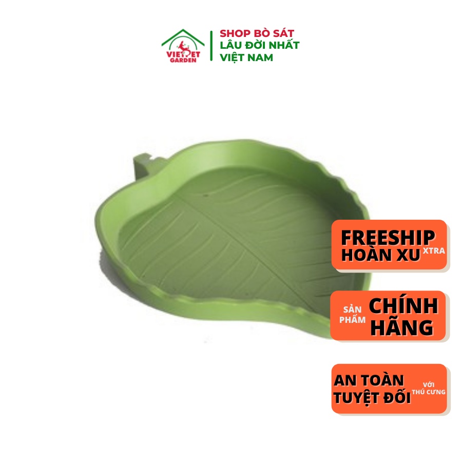Máng nhựa bát ăn, bát nhựa cho bò sát cho thú cưng | Vietpetgarden