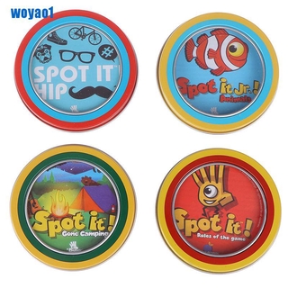 [Wow] Spot It Find It Board Card Game Giáo dục cho trẻ em Tiệc sinh nhật Giáng sinh gia đình [của tôi]
