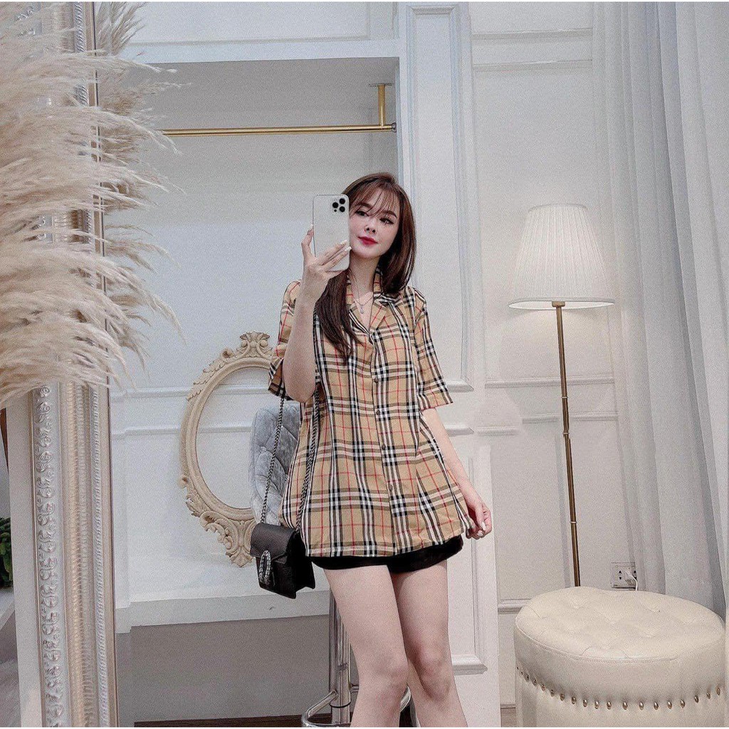 Sơ mi kẻ bbr đang làm mưa làm gió