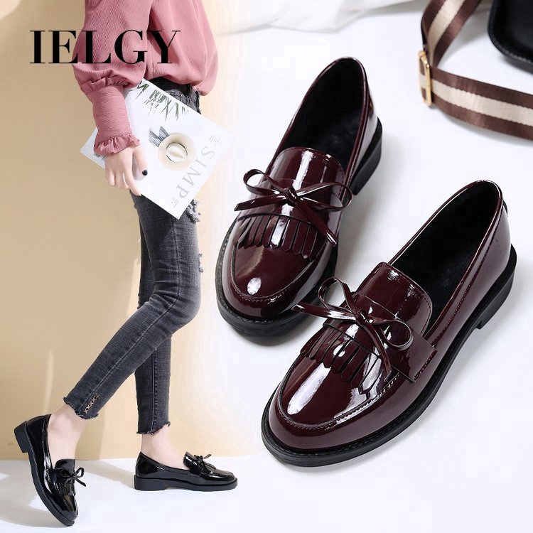 Giày IELGY mũi nhọn phong cách thời trang thanh lịch cho nữ