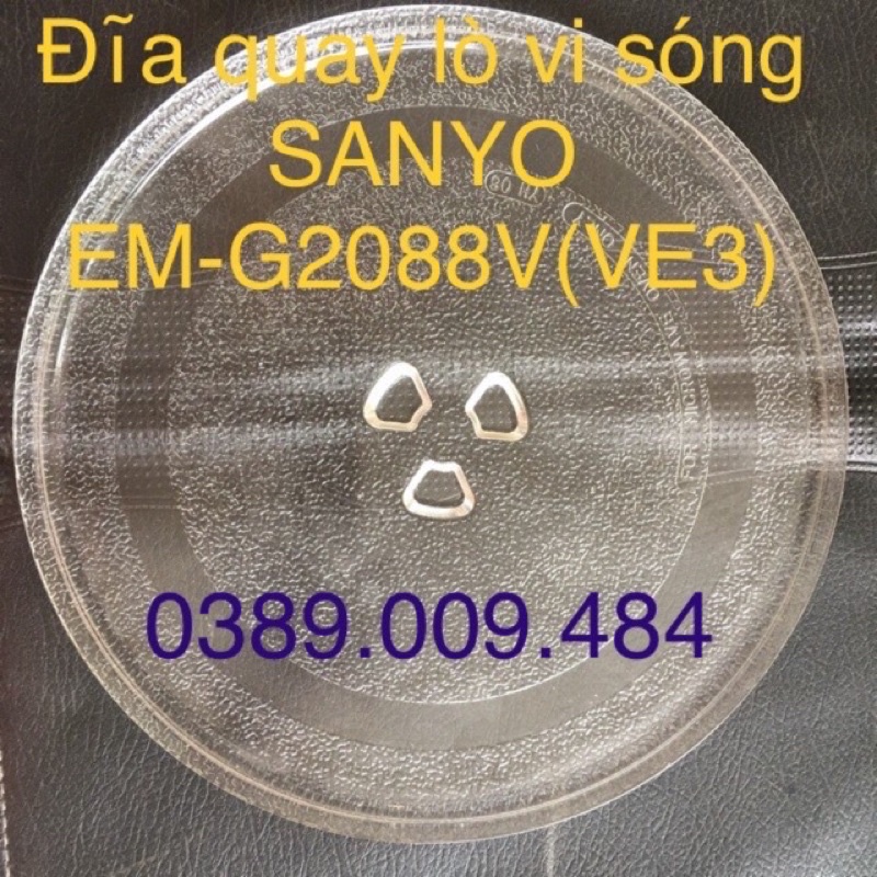Đĩa lò vi sóng Sanyo EM-G2088V(VE3) -20 lít