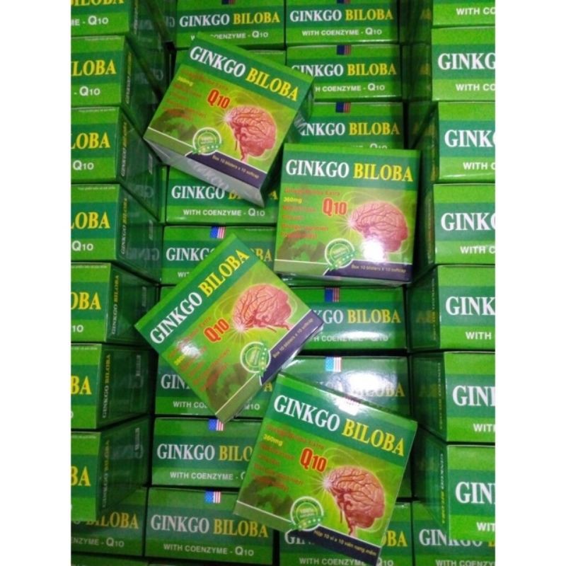 Viên uống bổ não Ginkgo Biloba 360 Tăng cường lưu thông máu