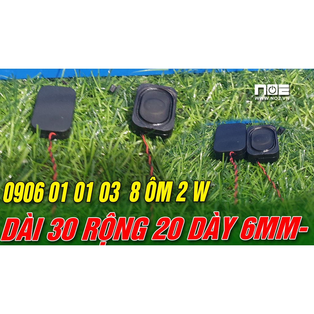 LOA CHẾ LAPTOP N12,Loa độ  LAPTOP HÌNH CHỮ NHẬT dài 30 rộng 20 dày 6mm 8ôm 2 w - GIÁ 1  CHIẾC