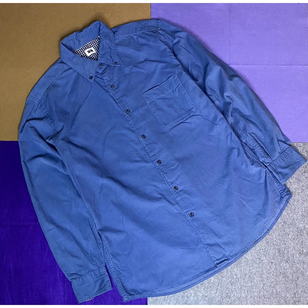 ÁO SƠ MI NHUNG TĂM 2HAND  UNISEX