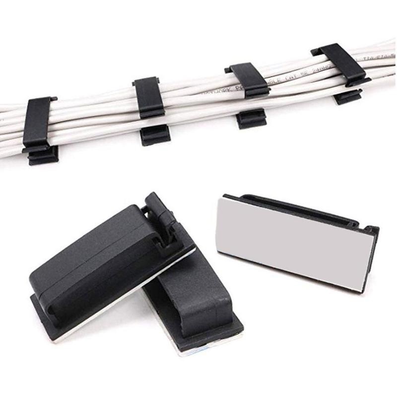 Giá đỡ dây cáp tai nghe bằng nhựa mini tiện dụng