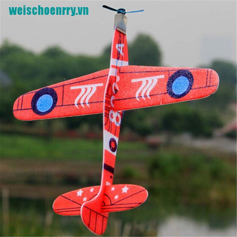 Weis♪Máy Bay Đồ Chơi Dạng Ném 19cm Cho Trẻ Em