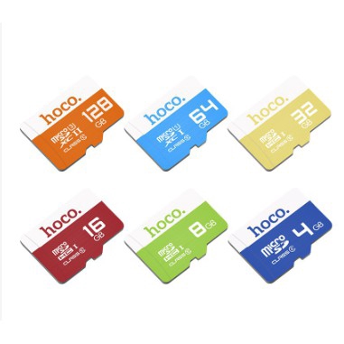Thẻ Micro Sd 16gb Hoco Chuyên dùng cho điện thoại - máy ảnh - camera ip Chất lượng cao