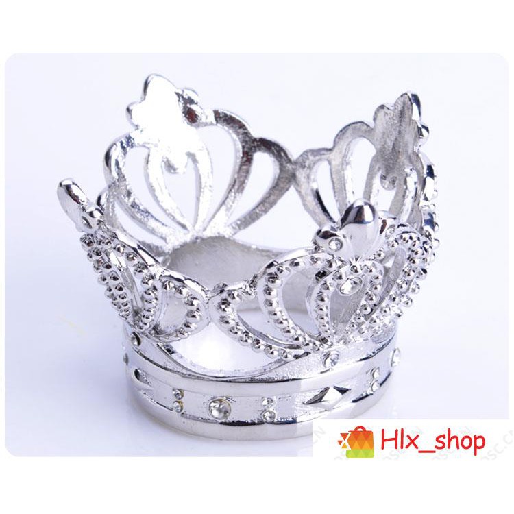 phụ kiện trang trí khăn ăn hình vương miện