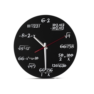 Đồng Hồ Treo Tường Toán Học ( Math Wall Clock)