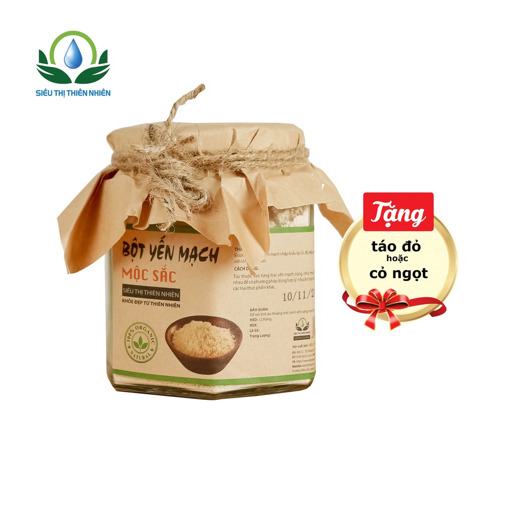 Yến Mạch Mộc Sắc Cao Cấp (2 loại: nguyên hạt và bột)