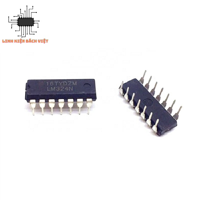 IC LM324 IC khuếch đại, so sánh tín hiệu loại chân cắm chất lượng tốt