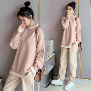Đầm len thời trang thu đông cho mẹ bầu