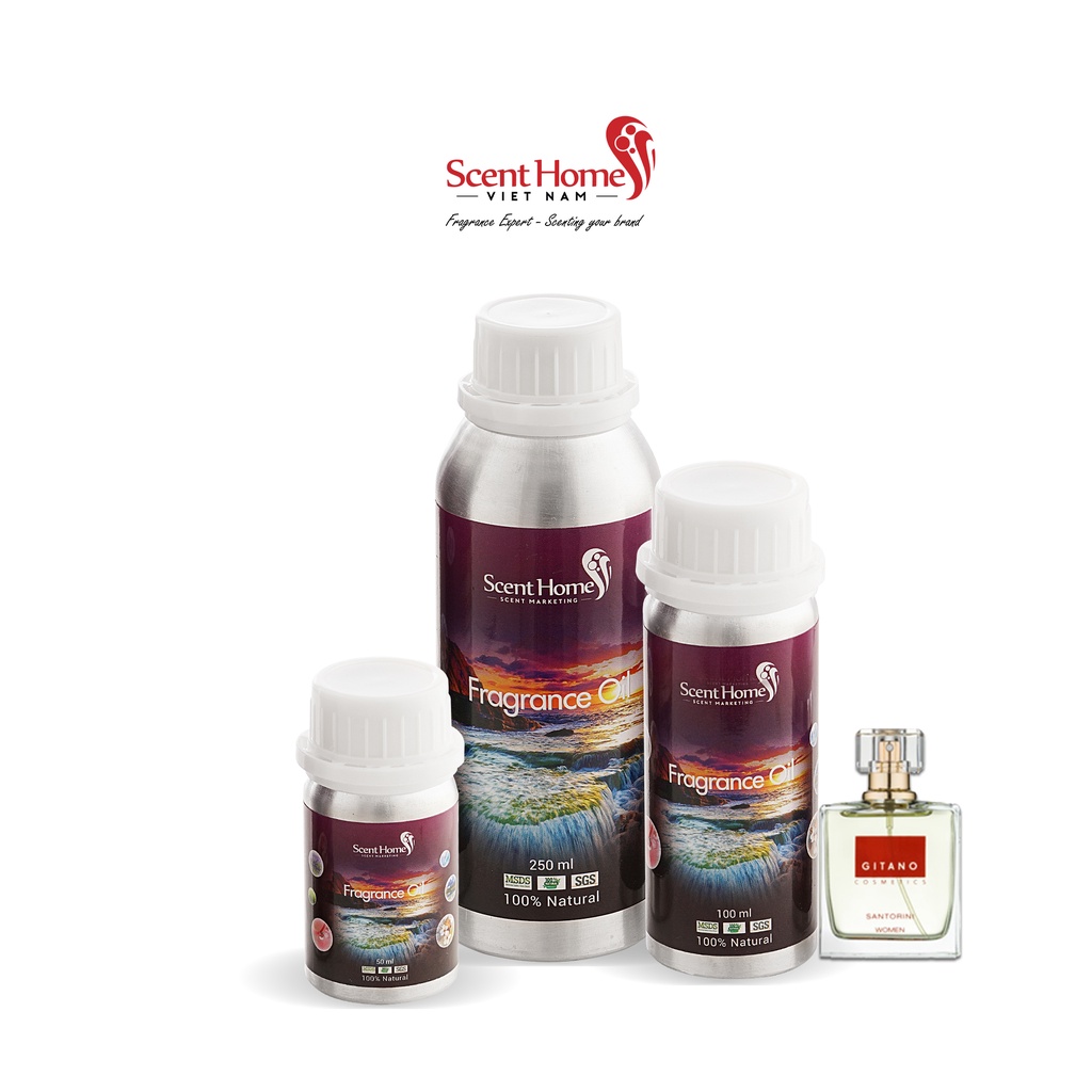 [Chính hãng] Tinh dầu Santorini - Scent Homes (Santorini - 50ml,100ml,250ml)