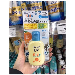 KEM CHỐNG NẮNG TRẺ EM BIORE UV KIDS MILK