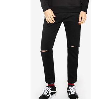 Quầquần jean nam rách gối kiểu hàn quốc co giãn qb3, quần dài ruby_shop