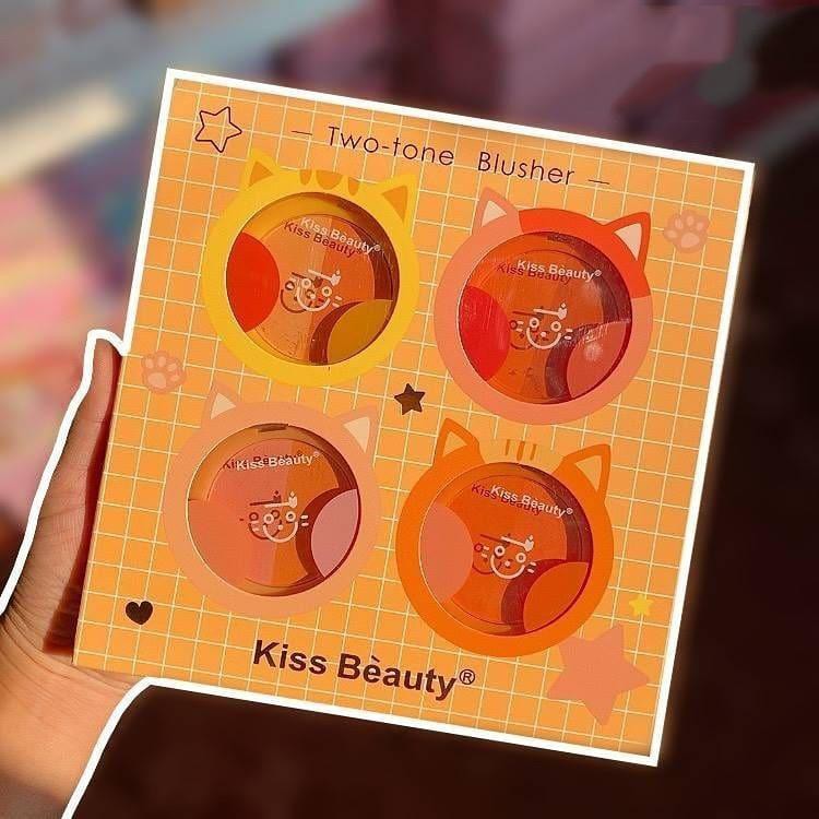 [ GIÁ SỈ ] Phấn Má Hồng 2 Tone Màu Hot Kiss Beauty Two-Tone Blusher | BigBuy360 - bigbuy360.vn