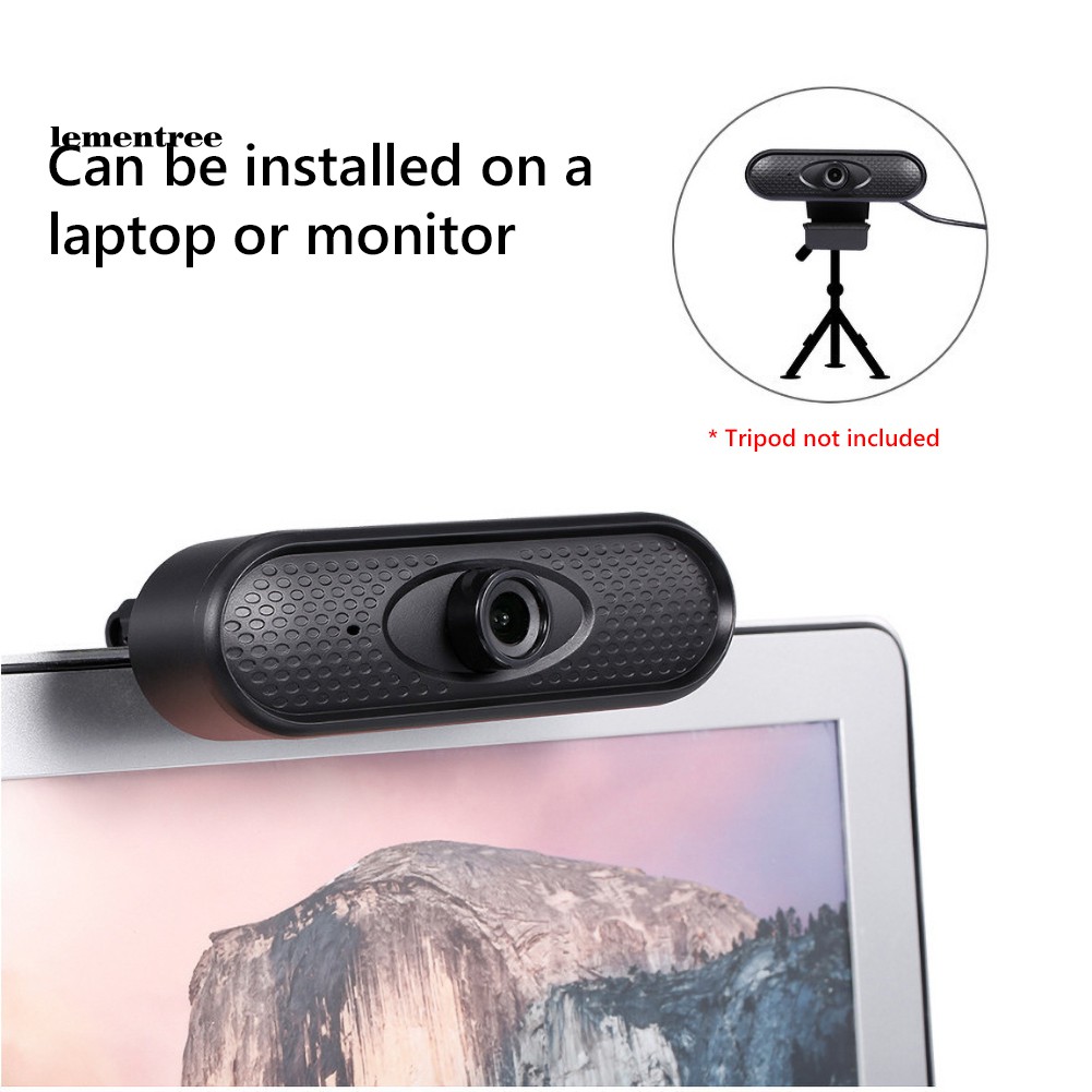 ✡WYB✡720/1080P USB 2.0 Webcam Video Recording Camera Web Cam with Microphone for PC