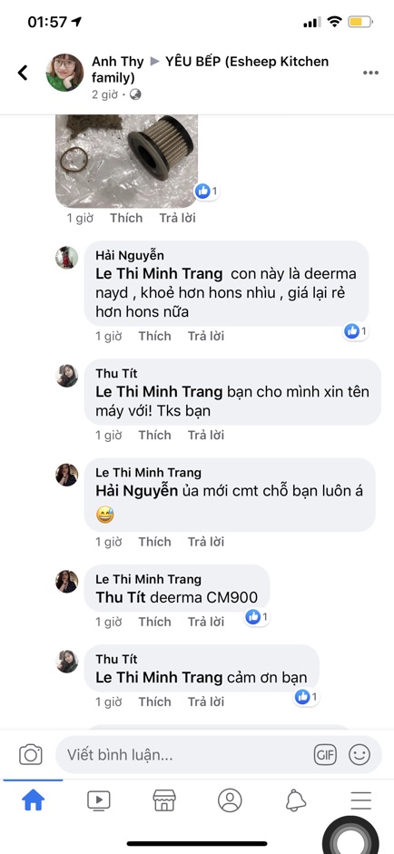 MÁY HÚT BỤI ĐỆM - DEERMA CM-900 XIAOMI (trả giá 725k khi thanh toán airpay) | BigBuy360 - bigbuy360.vn