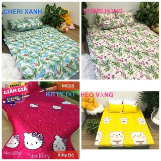 Bộ ga gối poly 1,6m KITTY THIÊN THẦN