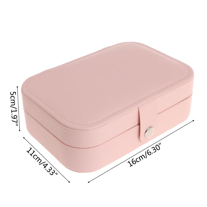 Flgo Hộp Đựng Nhẫn Cưới Hình Chữ Nhật Bằng Vải Lông Cừu Sang Trọng