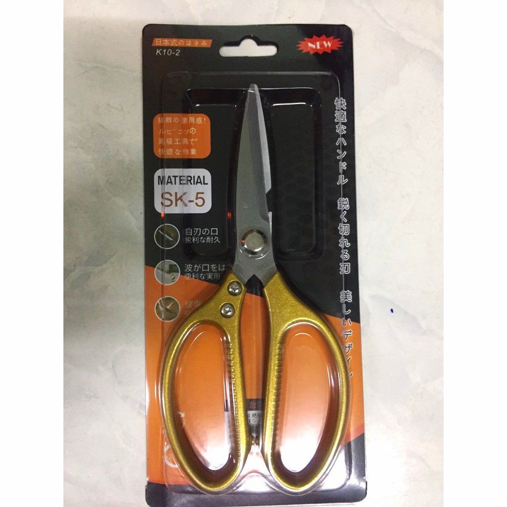 Kéo Nhật Kapusi Lưỡi Thép SK-5 Hàng Chuẩn Xịn