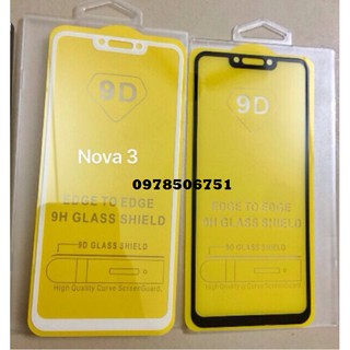Kính cường lực 9D dành cho Huawei nova3