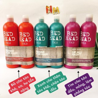 TIGI XANH / ĐỎ / TÍM - Bộ Gội Xả Tigi - Dầu Gội Đầu Tigi