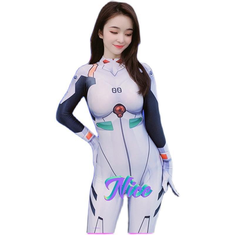 Neon Genesis Evangelion Ayanami Một bộ đồ cosplay dành cho người lớn Phù hợp với Tik Tok Trang phục giống nhau