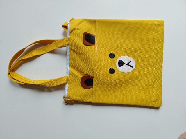 TOTE CHÉO ĐEO VAI HÌNH GẤU DỄ THƯƠNG TT01