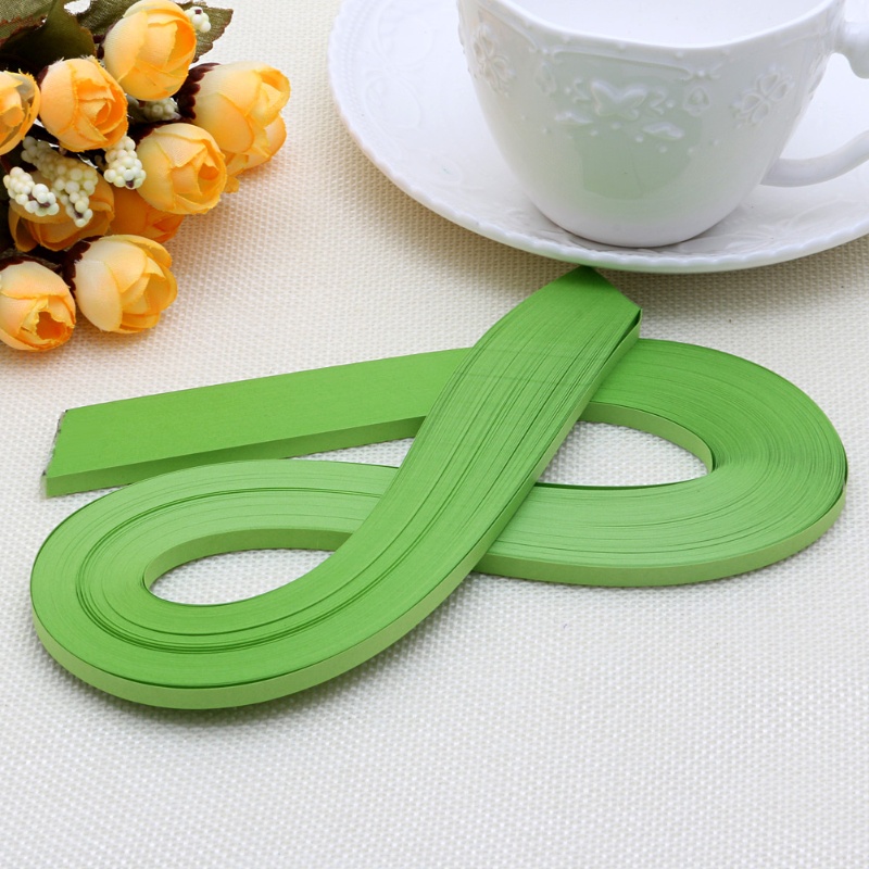 Set 120 Tờ Giấy Quilling Họa Tiết Sọc Dùng Làm Origami