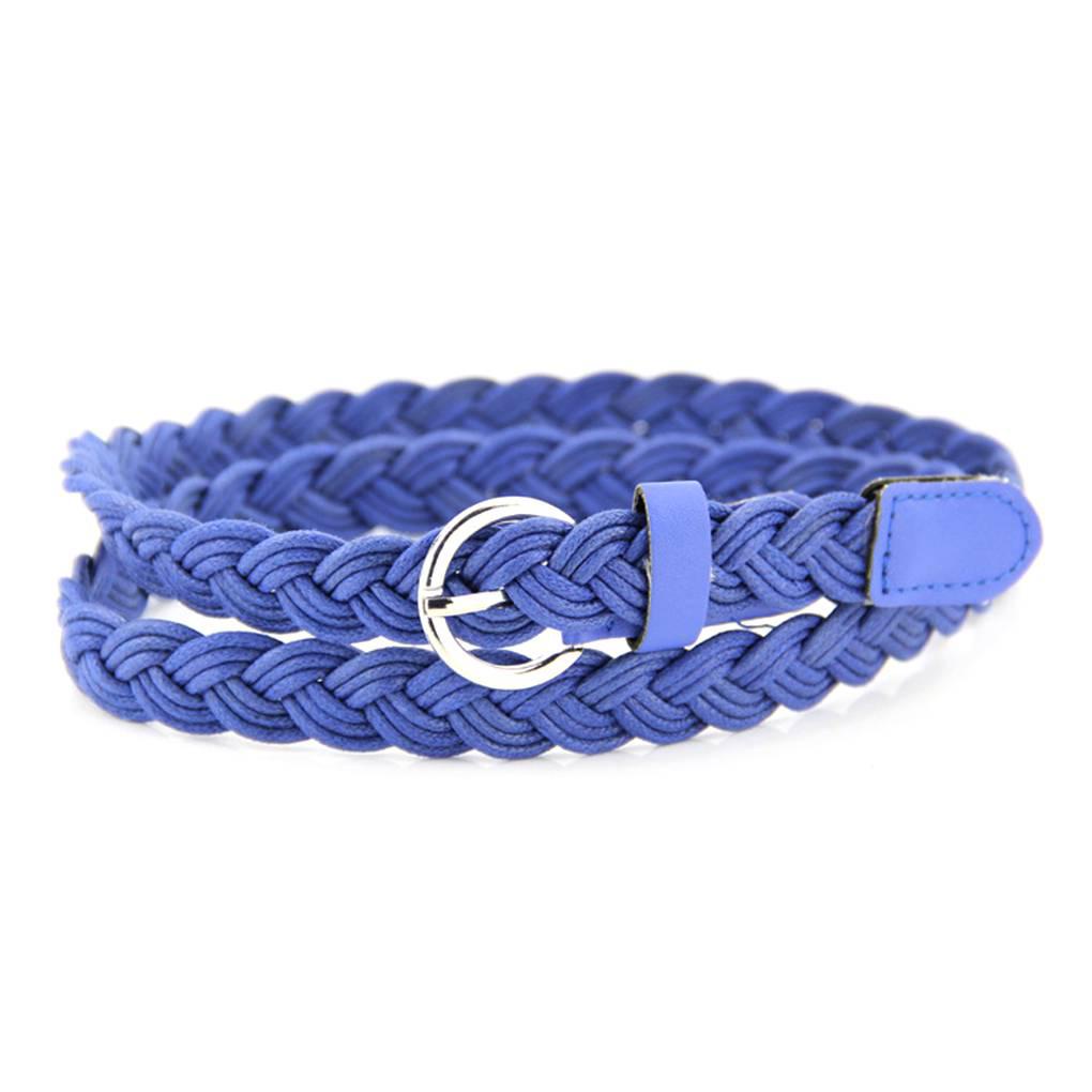 Thắt Lưng Da PU Màu Kẹo Ngọt Thời Trang Cho Nữ