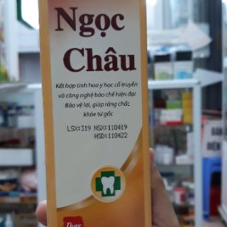 Kem đánh răng dược liệu Ngọc Châu