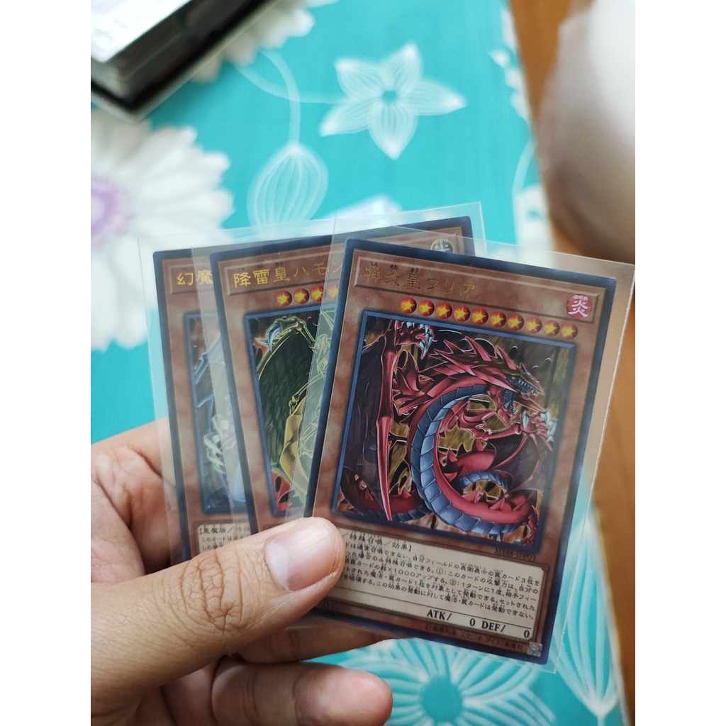 Set thẻ bài tam thần Hamon, Uria, Raviel SD38-JPP01, SD38-JPP02, SD38-JPP03 OCG