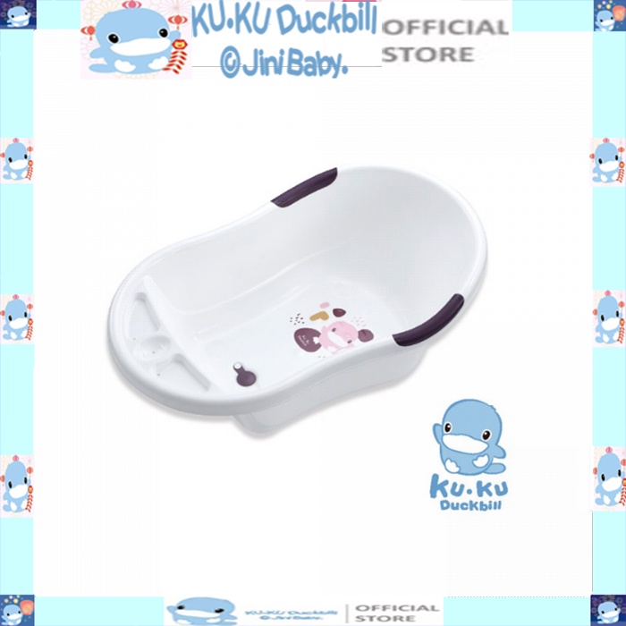 [MIỄN PHÍ GIAO HÀNG TP.HCM] Thau tắm bé nhựa PP cao cấp ku.ku duckbil ku1135 ( 80 x 50.3 x 29 cm)