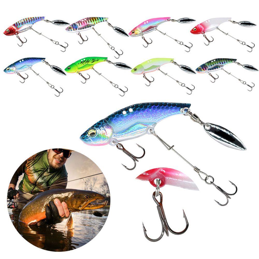 Mồi Câu Cá Giả Bằng Kim Loại 11 / 15g Có Móc Dài Tiện Dụng
