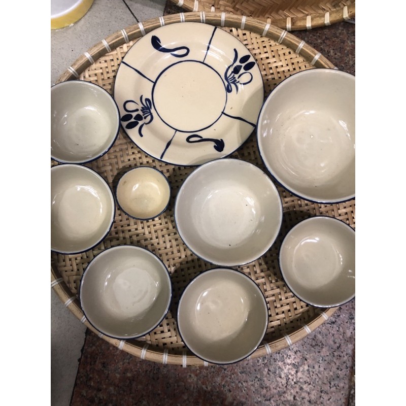 bộ chén cổ sưa