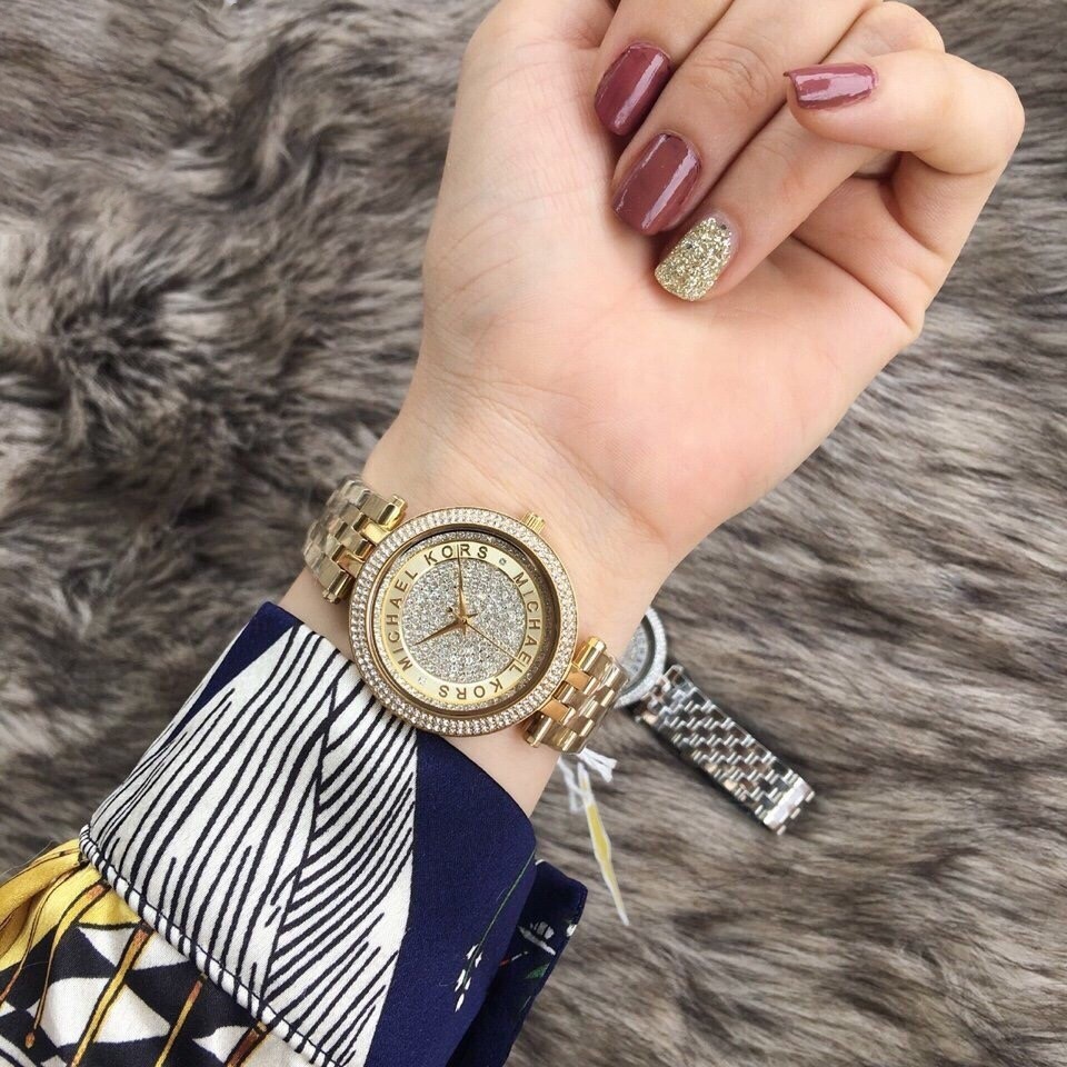 Đồng hồ nữ chính hãng Mi.chael Kors MK3445, đồng hồ đeo tay nữ đẹp Authentic - TOP WATCH