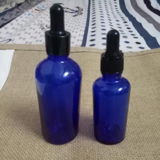 Chai blue solar water kèm ống rút