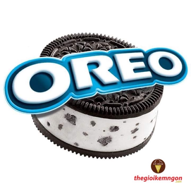 Kem oreo bánh quy