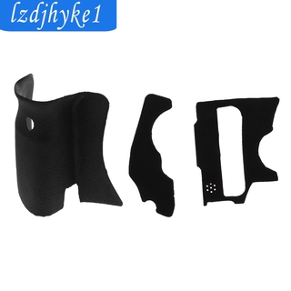 [Lzdjhyke1] Bộ vỏ cao su cầm 3 miếng cho máy ảnh DSLR 60D có băng