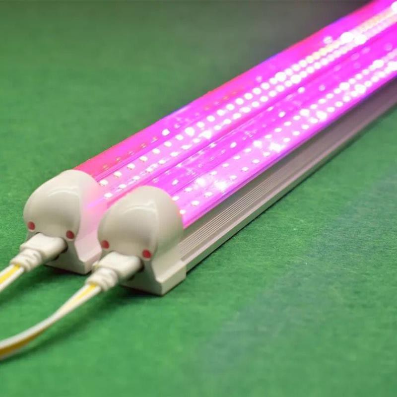 Bộ 4 Đèn trồng cây T8-0609 9W, Đèn nuôi cấy mô, Đèn led trồng rau trong nhà (0.6m)