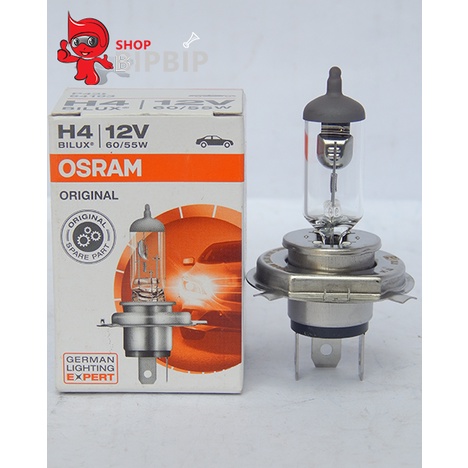 BÓNG ĐÈN OSRAM H4 12V 55/60W P43T MADE IN GERMANY