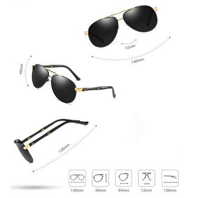 Kính mát phân cực phong cách cổ điển | BigBuy360 - bigbuy360.vn