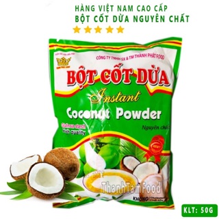 1 gói bột cốt dừa 50gam thành phát food