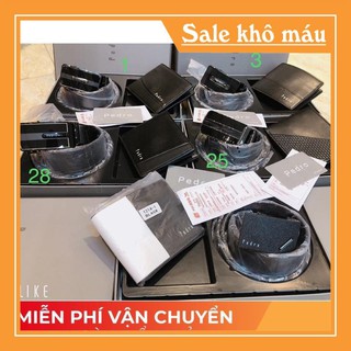 [FREESHIP] Ví Nam,Thắt Lưng Nam,Set Đôi Thắt Lưng Kèm Ví Fullbox