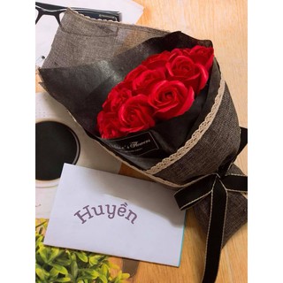 Hoa sáp thơm bó 11 bông