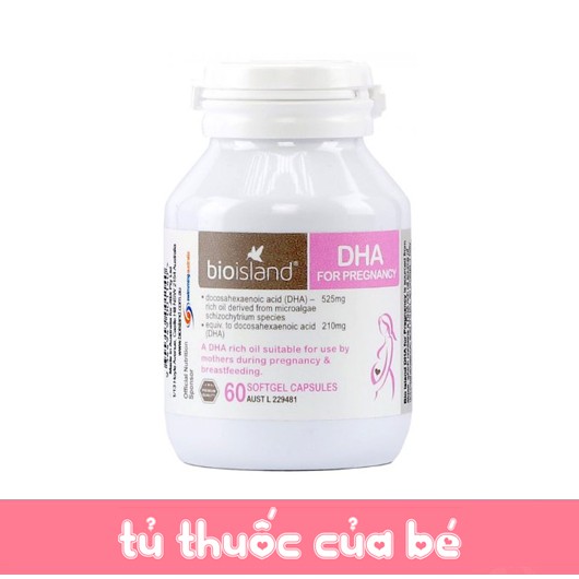 DHA Bầu Biosland 60 viên Úc
