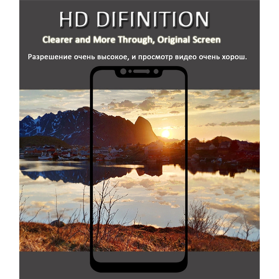 Kính cường lực 5D bảo vệ màn hình cho Xiaomi Redmi 12 12C Note 12 12s A2+ A1 10 5G 10C 10A