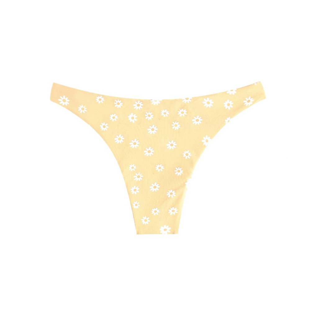 Quần bơi BOLD BIKINI 2in1 (Mặc được cả 2 mặt) hoa cúc vàng | BigBuy360 - bigbuy360.vn